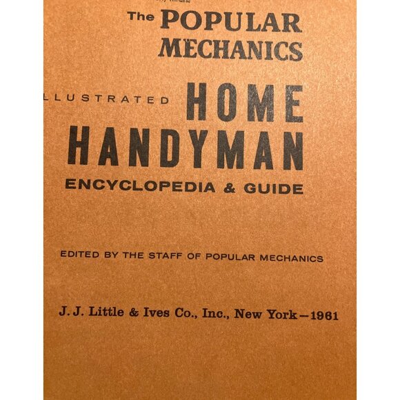 Popular Mechanics Illustrated Home Handyman Encyclopedia 1961 Hardcover Vol 4 - Picture 3 of 15